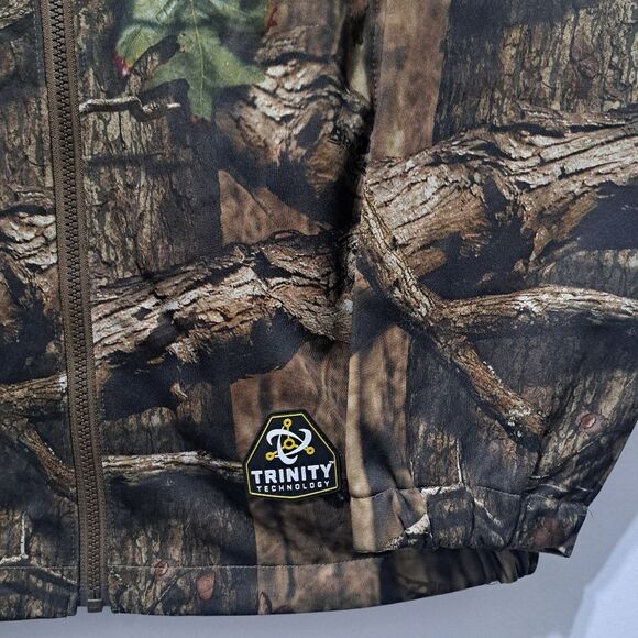 Scent Blocker Womens Knock Out Camo Hunting Zip-Up Real Tree Jacket Large Multi - Picture 16 of 17
